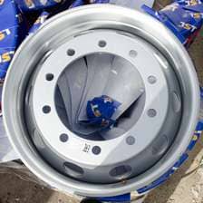 Колесный диск JST Руль 11.75х22.5/10х335 D281 16мм (уп) ET135 серебристый с вент.